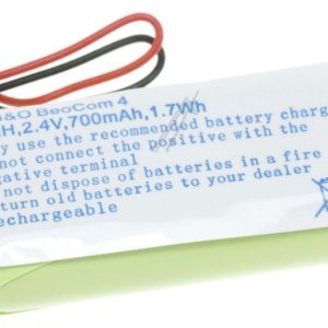 2,4V-700MAH ACCU VOOR B&O BEOCOM 4, NIMH