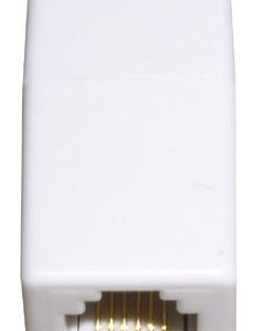 WESTERN-KOPPELING RJ12, 6P/ 6C,  WIT