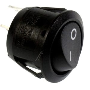 WIPSCHAKELAAR ROND,  INBOUW-Ø=19MM.