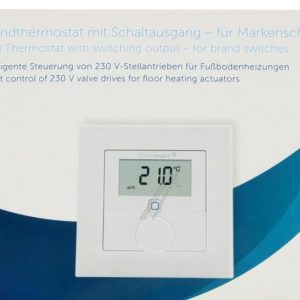 HMIP-BWTH 150628A0 HOMEMATIC-IP WANDTHERMOSTAT,  RELAIS,  MARKENSCHALTER,  230V
