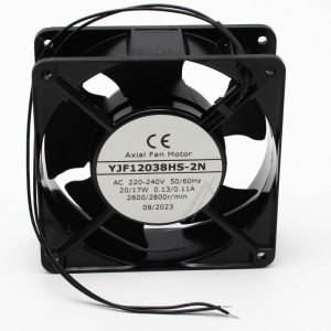 YJF12038HS-2N VENTILATOR 21W 120X120X38 240 VOLT
