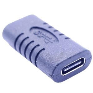 USB-C VERBINDER,  3.1, 10GBPS,  PVC,  ZWART