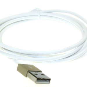 USB2.0 A ST, / MICRO USB B ST,,  FAST CHARGING,  WHITE,  1M
